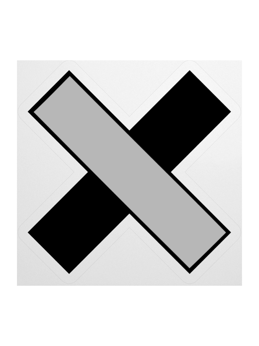 X Sticker product image (3)