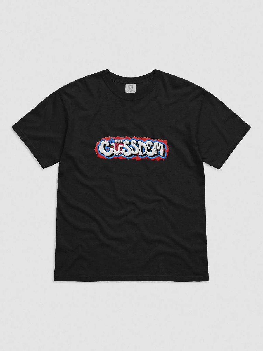 CUSSDEM TAG Graffiti RED Tee product image (5)