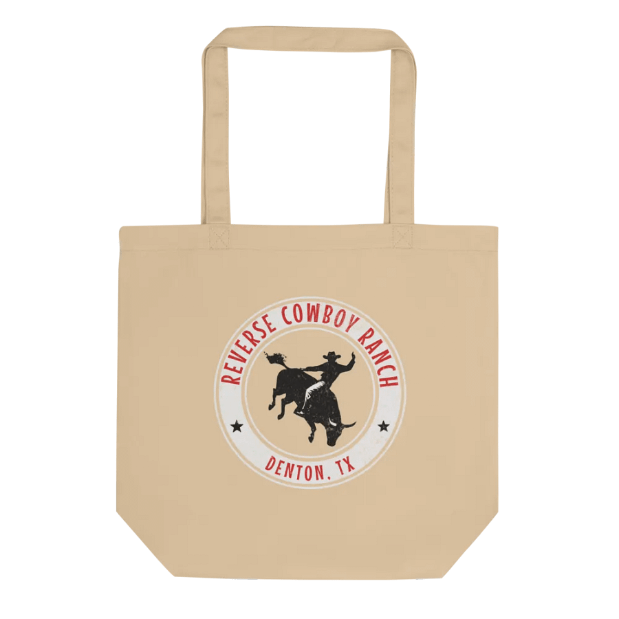 Reverse Cowboy Ranch Canvas Tote product image (1)