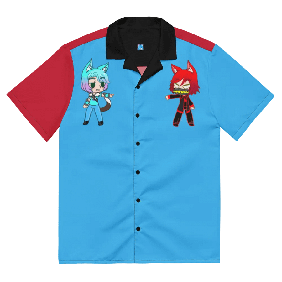 AMP-TWK VS The Fire King - Unisex Button-Up Shirt product image (2)