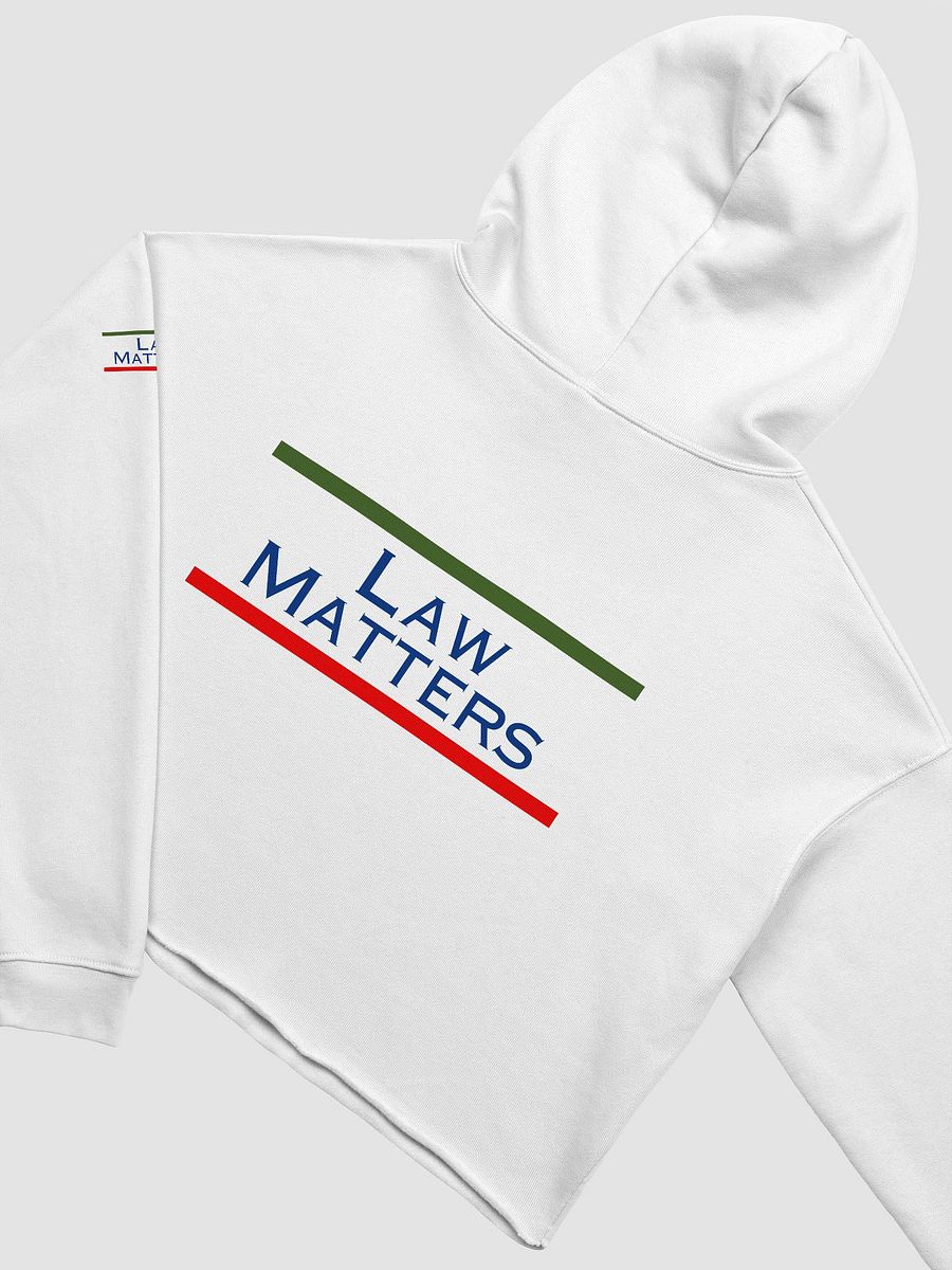 Bella+Canvas Fleece Crop Hoodie product image (4)
