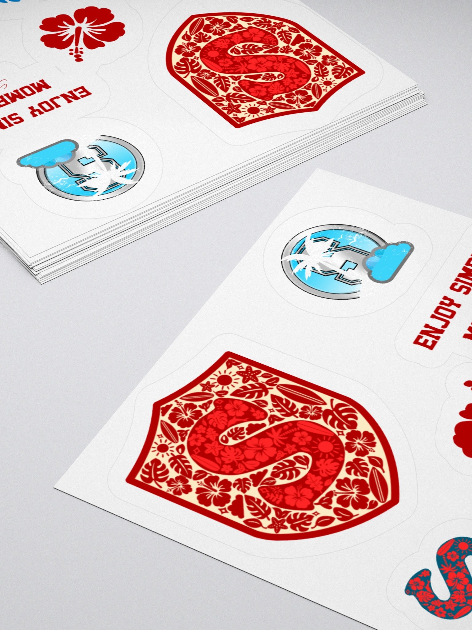 ItsSky Summer Club stickers! product image (5)