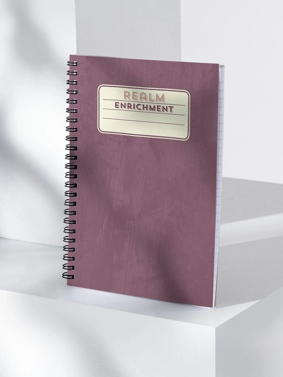 Notebook: Realm Enrichment in Regal Plum product image (4)