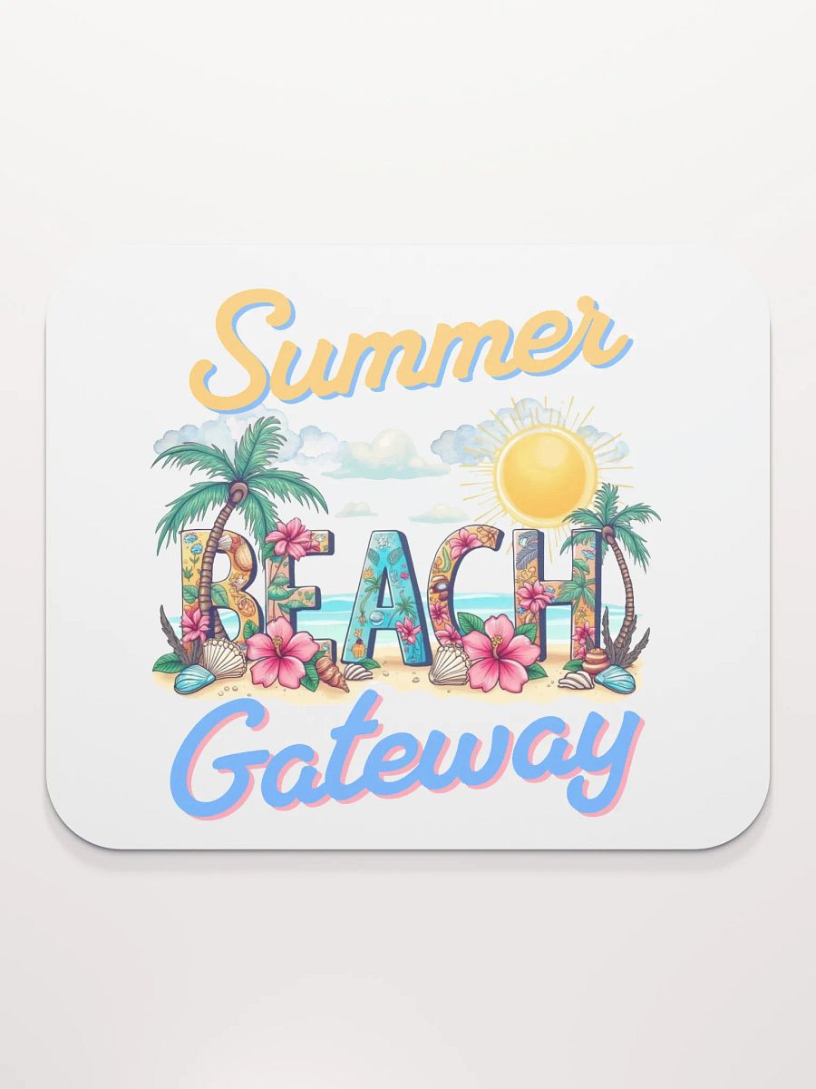 Summer Gateway Beach Mouse Pad product image (1)