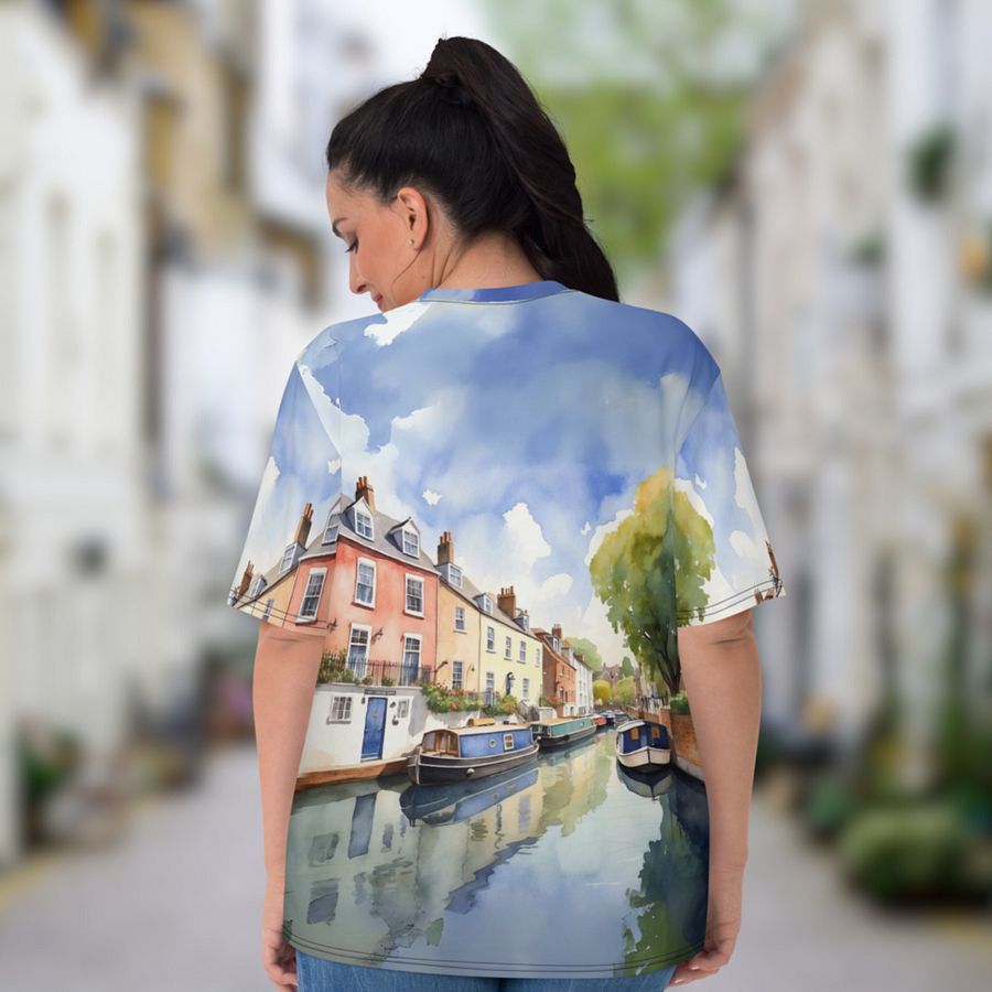 Little Italy - England - All Over Print - Watercolor - T-shirt product image (6)