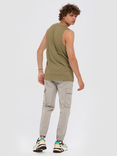 Photo showing Cotton Heritage Men's Premium Tank Top