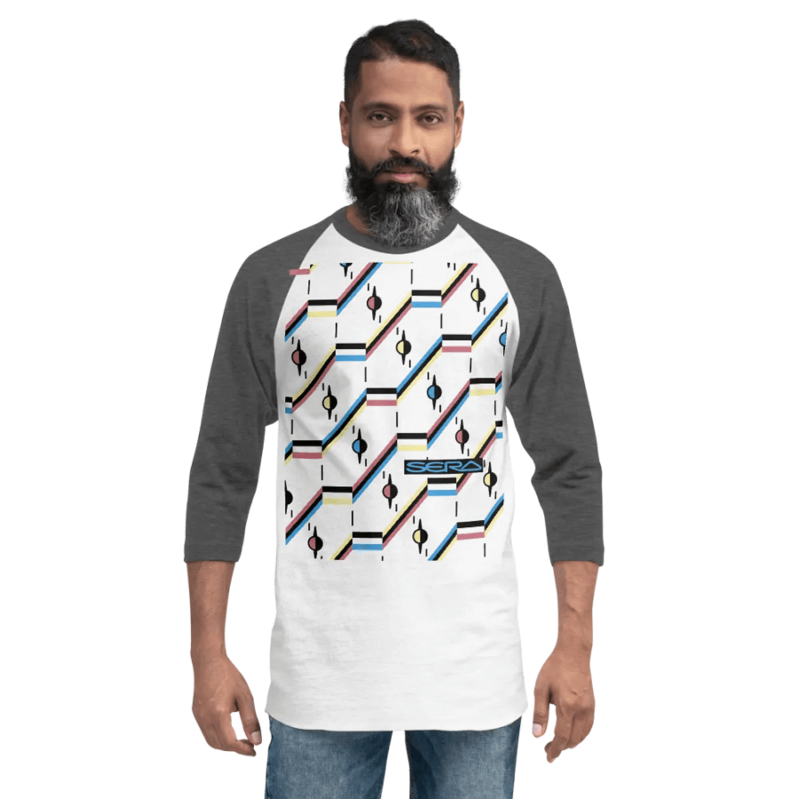Sera pattern - ¾ sleeve Tshirt product image (6)