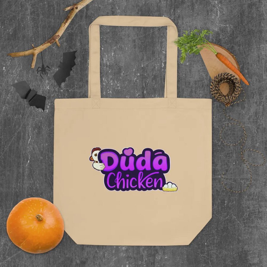 Dudachicken Organic Tote Bag product image (5)