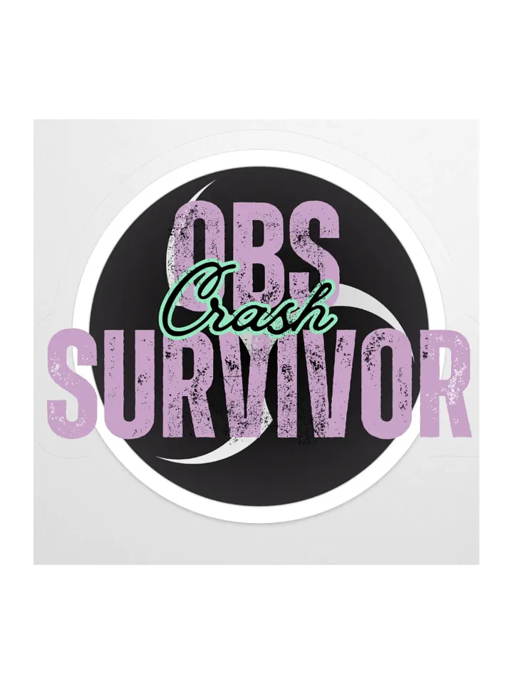 OBS Crash Survivor Stickie product image (2)