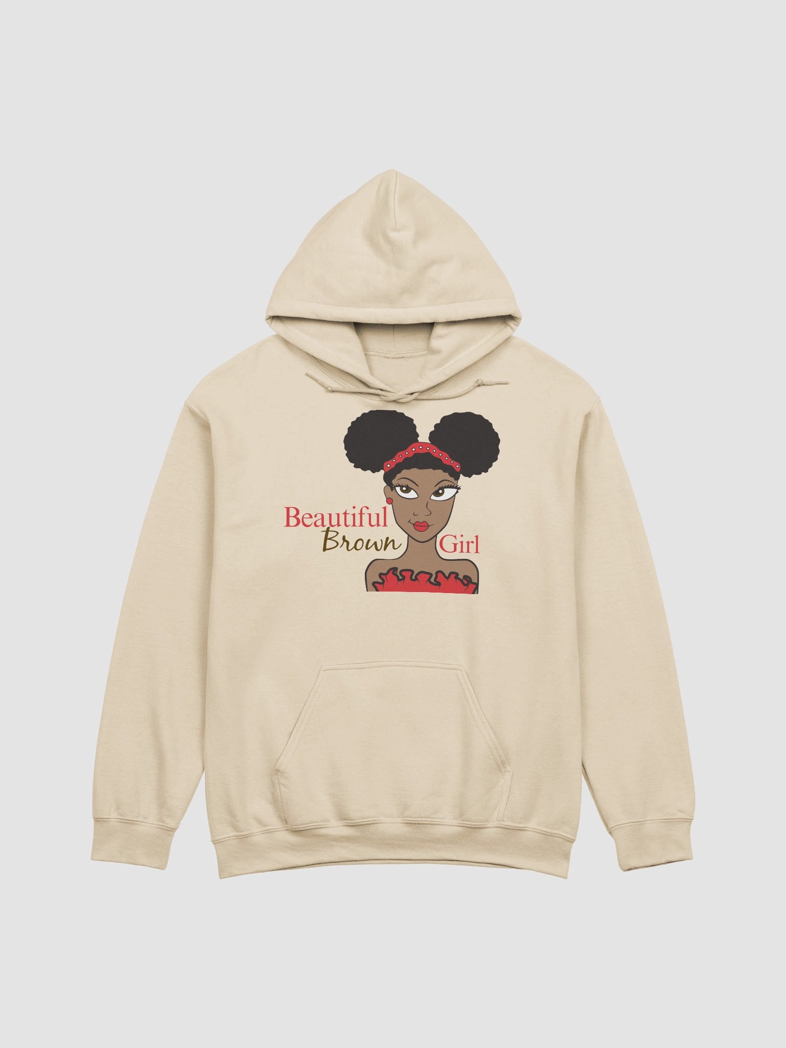 Cocoa Beautiful Brown Girl Hoodie product image (3)