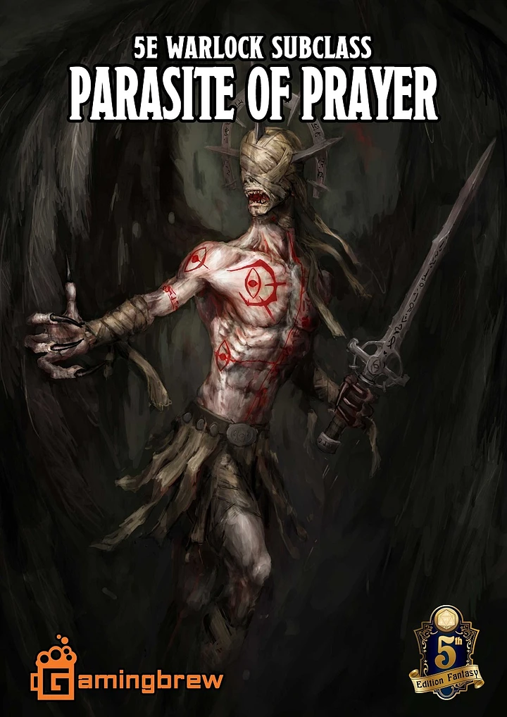 Parasite of Prayer | 5E Warlock Subclass product image (1)