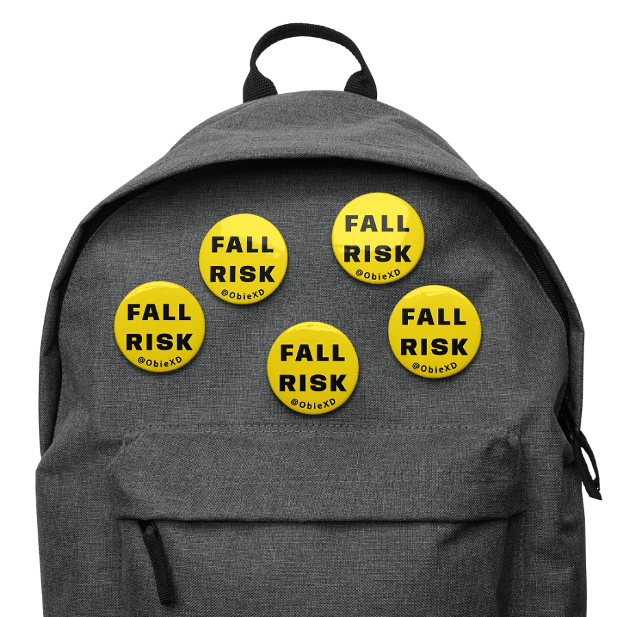 FALL RISK - Pins (Pack of 5) product image (7)