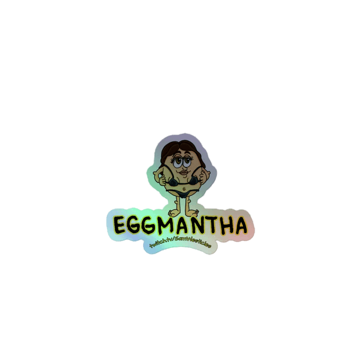 Eggmantha Sticker! product image (1)