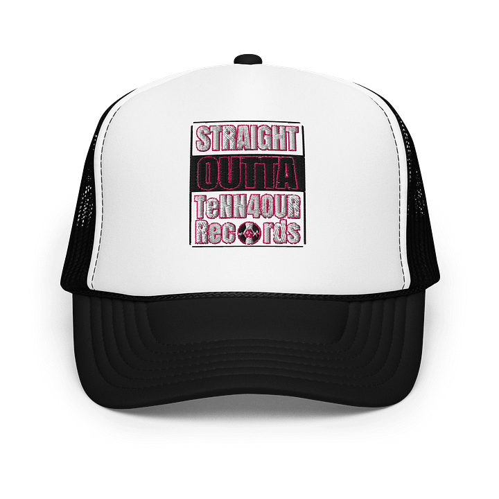 STRAIGHT OUTTA TENN4OUR RECORDS TRUCKER HAT product image (1)