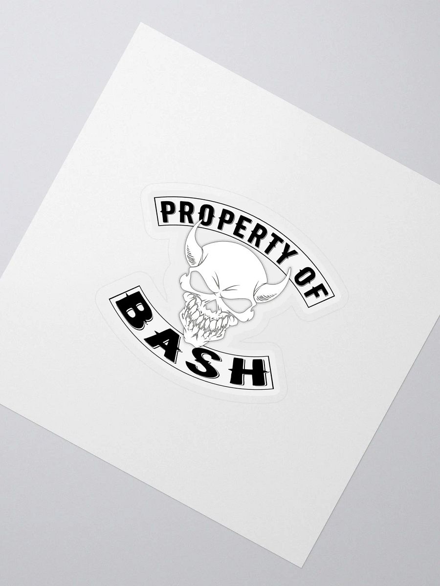 Property of Bash Sticker product image (2)