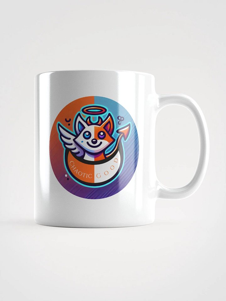 Chaotic Good Stories That Don't Sit Still Logo Mug product image (1)