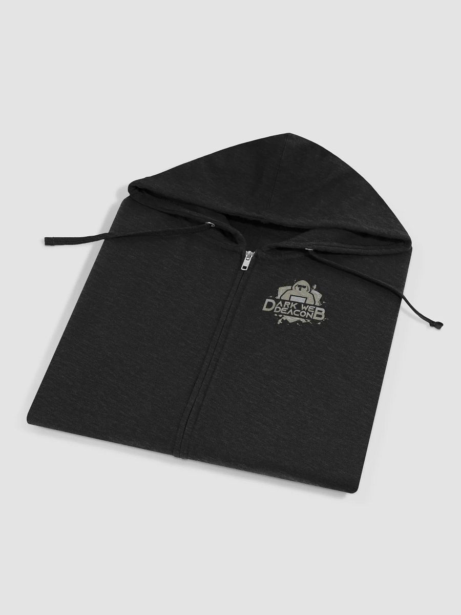 DWD Zip Up Hoodie - Grey/White Logo product image (13)