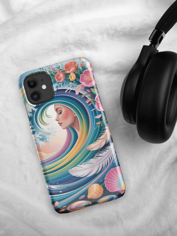 Emotional Wave Art iPhone Case product image (1)