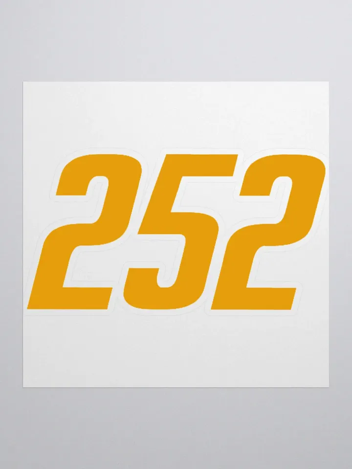 Vault 252 Sticker product image (1)
