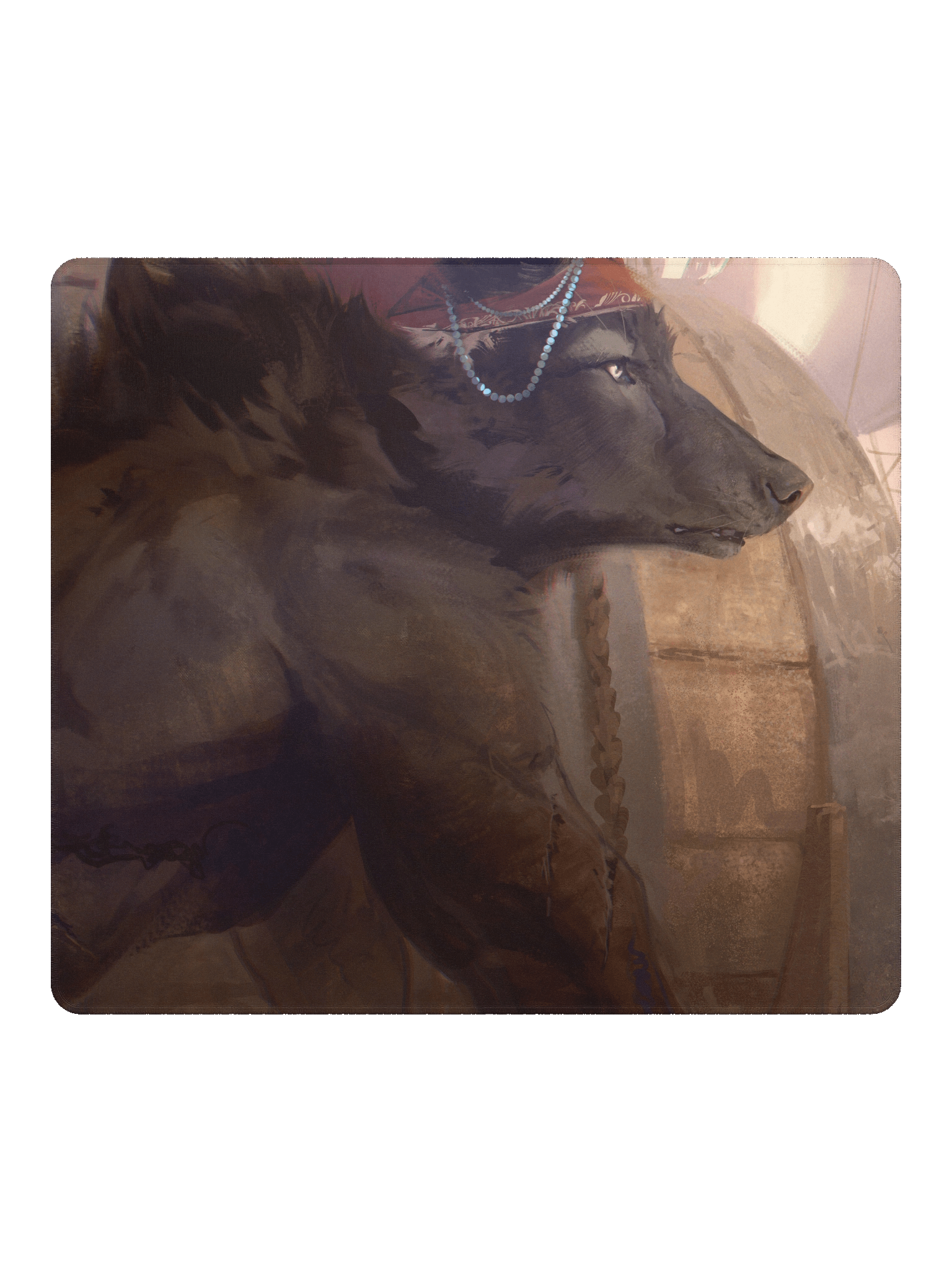 Mouse Pad - Shirtless Wolf product image (2)