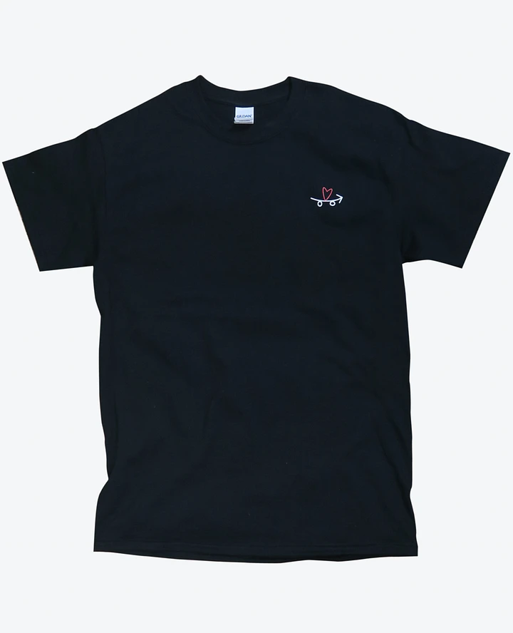 logo tee black product image (1)