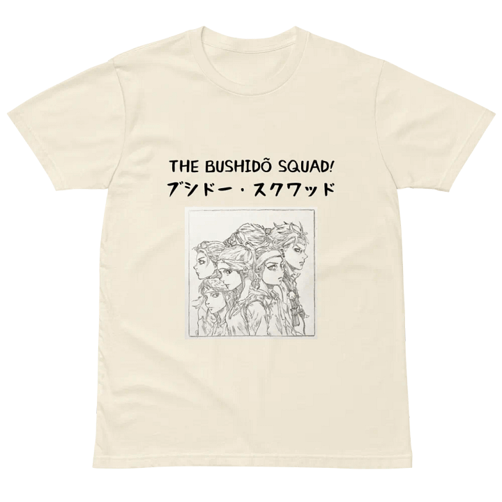The Bushidõ Squad - Unisex T-Shirt [Cream and White] product image (2)