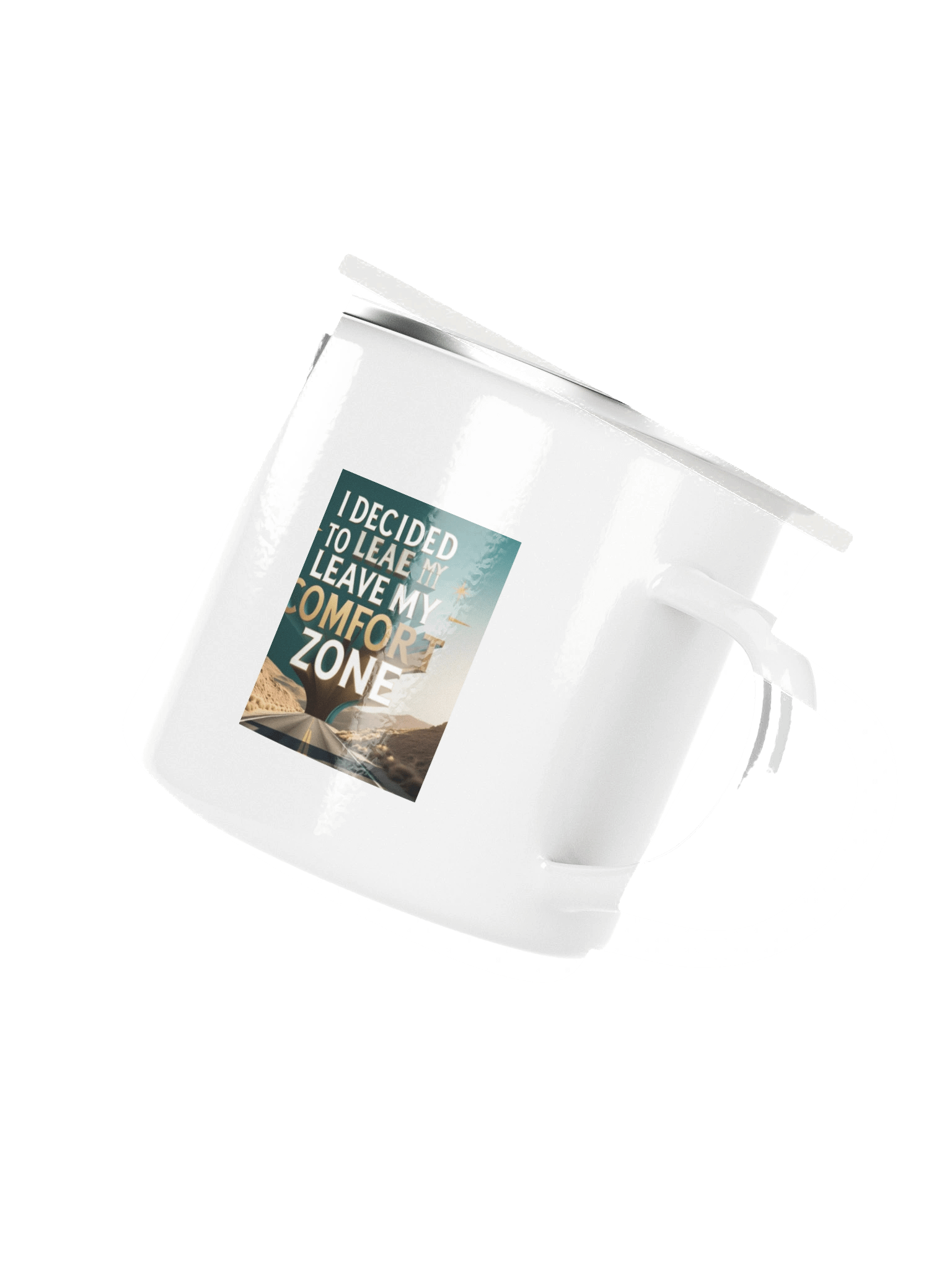 Wanderlust Enamel Mug product image (3)