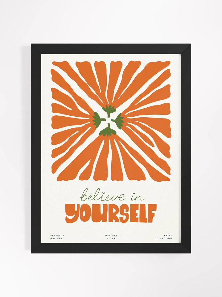 Believe in Yourself - Framed Poster product image (1)