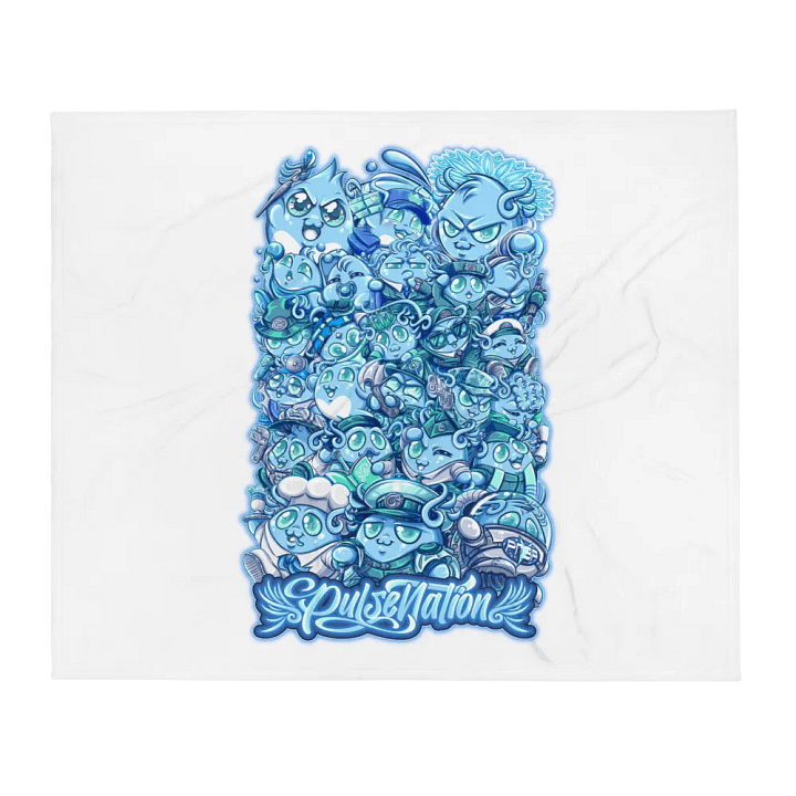 Pulse Nation Throw Blanket product image (2)