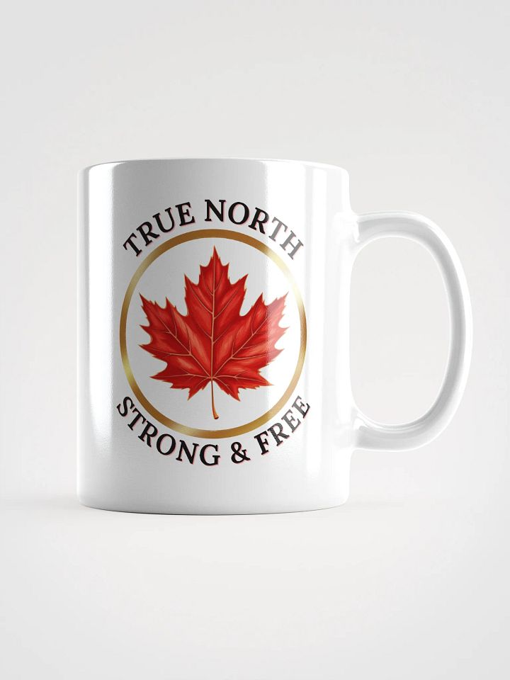 True North Maple Leaf Mug (Black Font) product image (1)