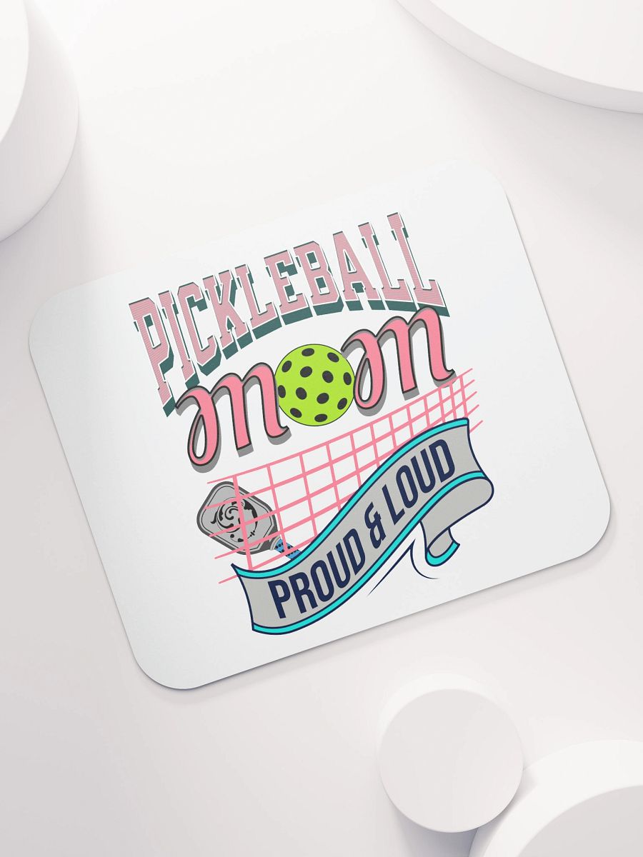Pickleball Mom Proud And Loud Mouse Pad product image (5)