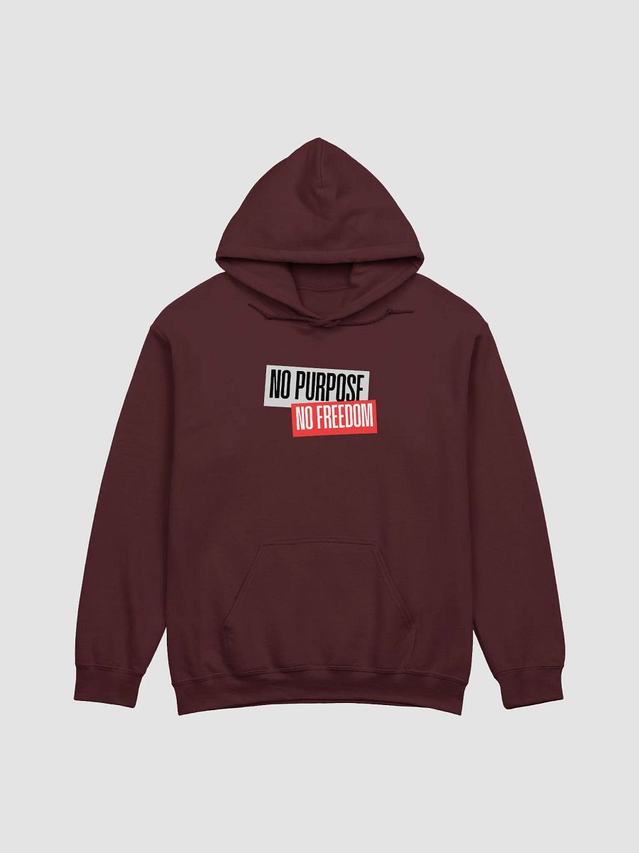 Freedom Classic Hoodie | No purpose no freedom product image (3)