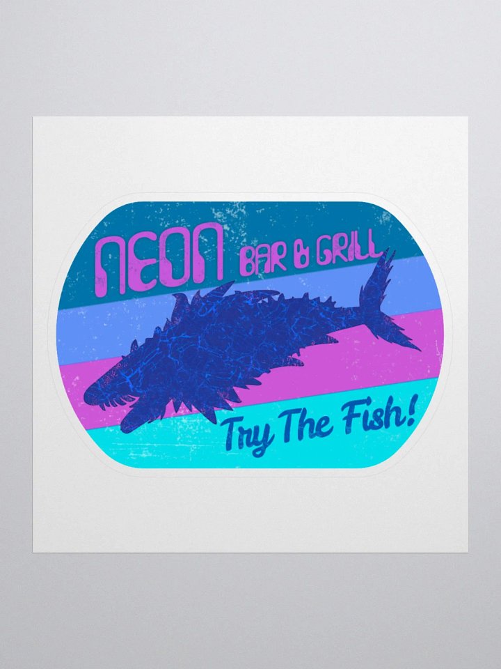 Neon Bar & Grill Sticker product image (1)