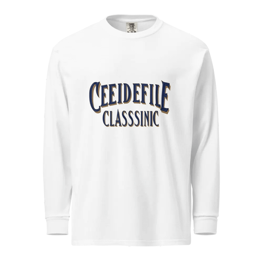 Vintage Comfort: Ceeidefile Classsinic Long Sleeve Shirt product image (1)