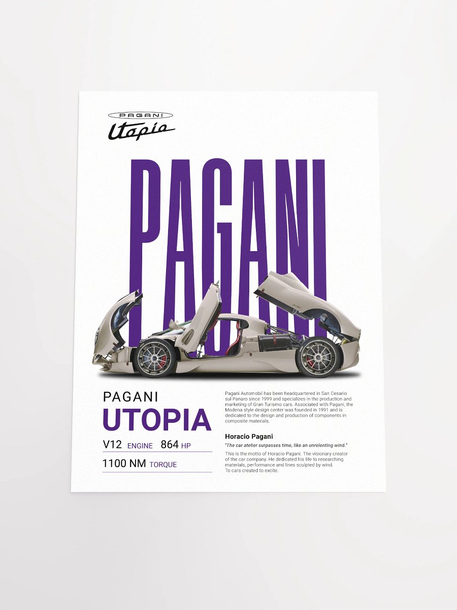 PAGANI UTOPIA product image (4)