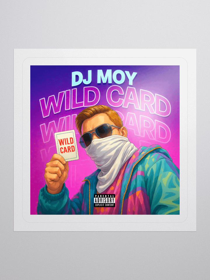 WILDCARD - Album Sticker product image (1)