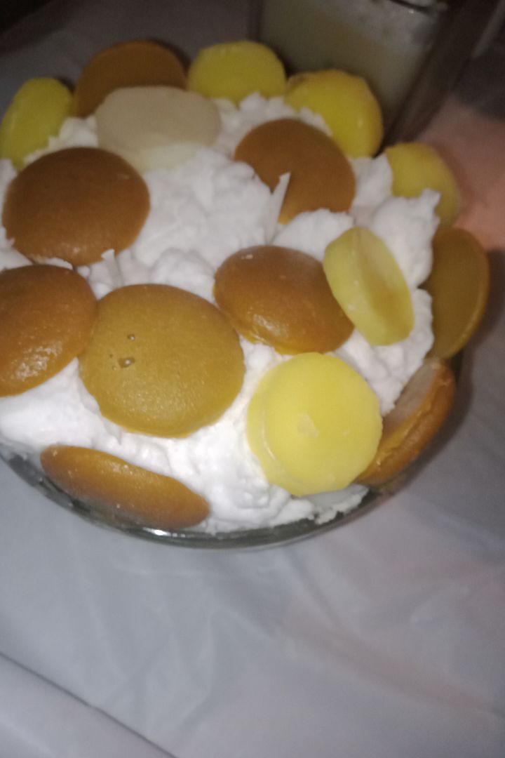 Banana Pudding Dessert Candle product image (1)