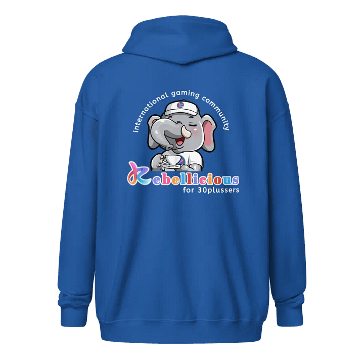 Rebellicious Coffee Zip Hoodie product image (19)