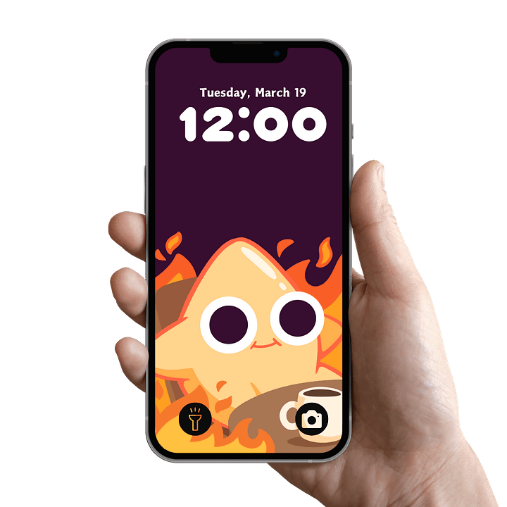 This is fine Phone Wallpaper product image (1)