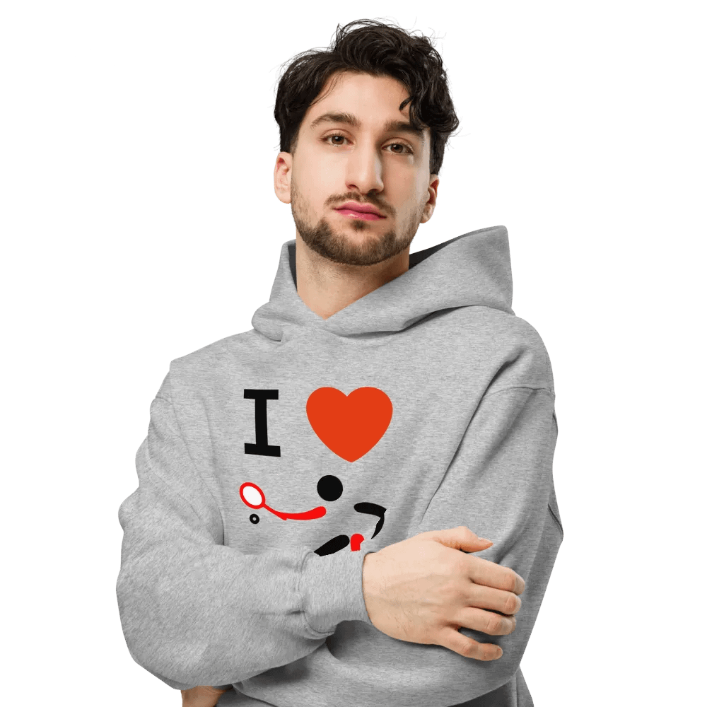 I Love Tennis Hoodie product image (6)