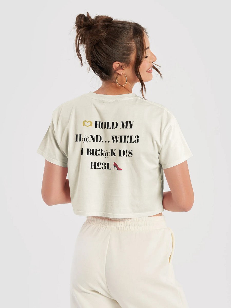 $.T.@.T - BR3@K D!$ H£3L Premium Crop Tee product image (33)