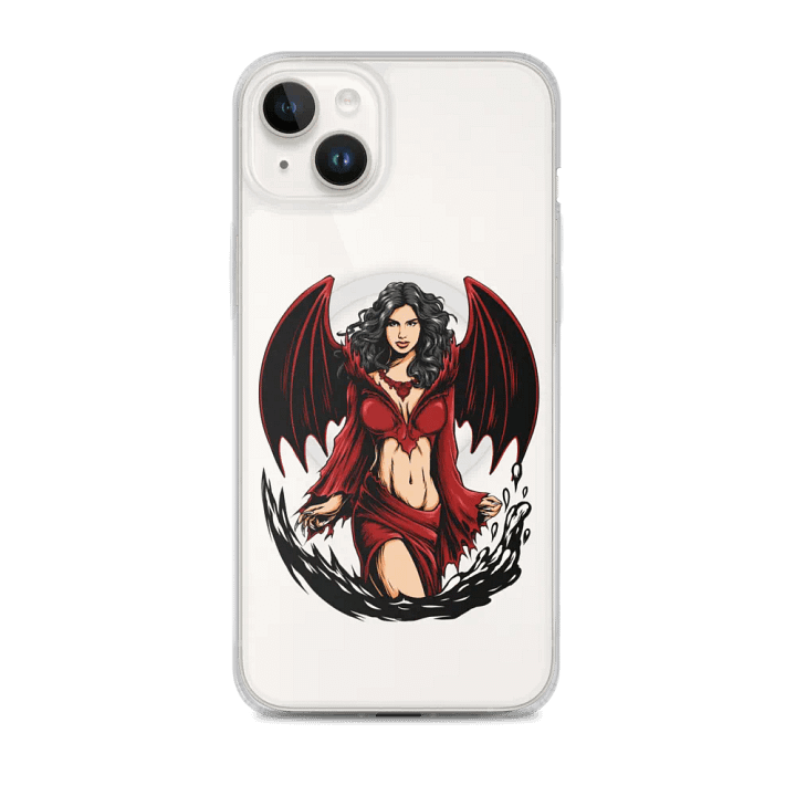 Devil Clear iPhone Case product image (1)