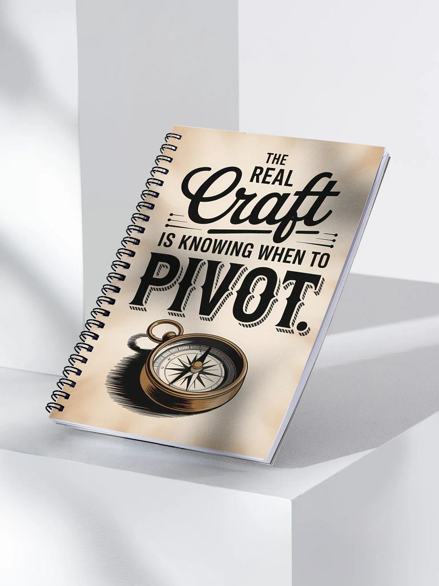 Know When To Pivot Journaling Notebook product image (3)