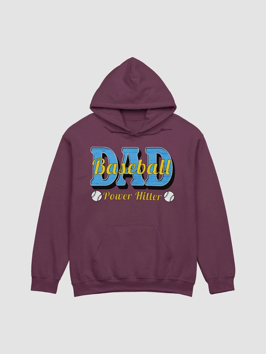 Dad Baseball Power Hitter Hoodie product image (11)