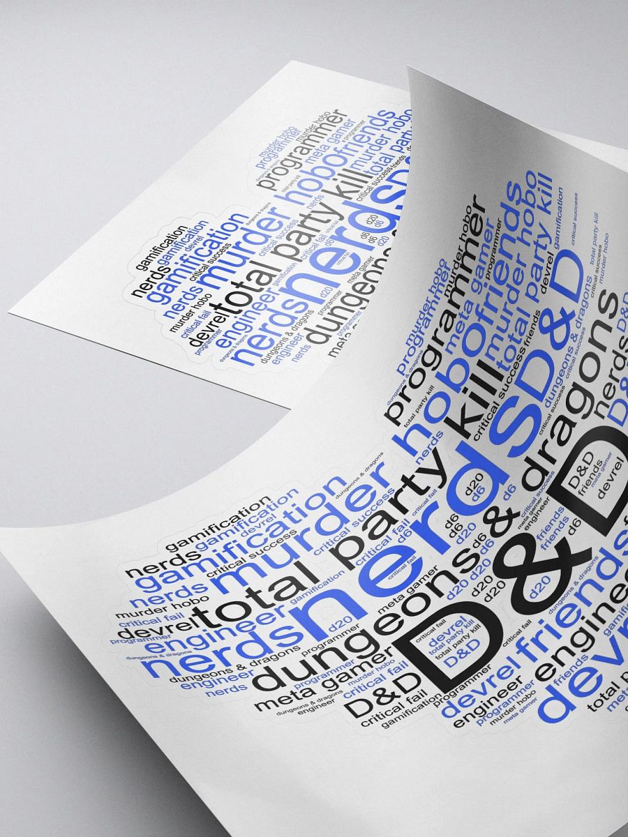 Dev D&D Sticker product image (4)