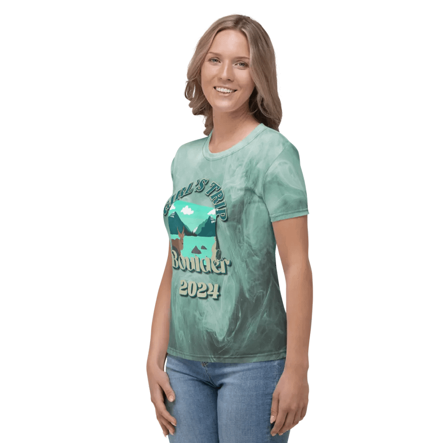 Girls Trip Boulder Co 2024 All Over Print T-shirt product image (3)