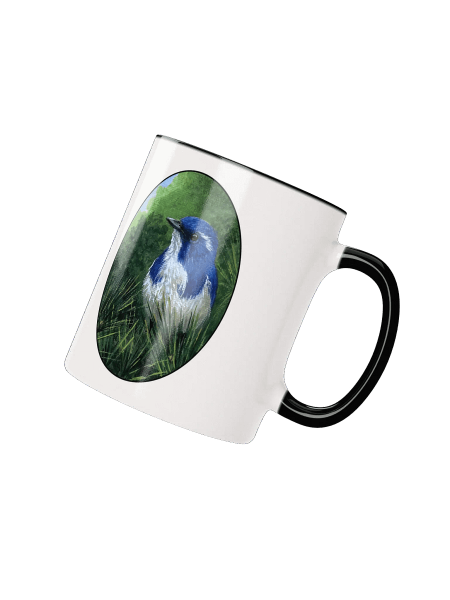 Blue Flycatcher Ceramic Mug product image (10)
