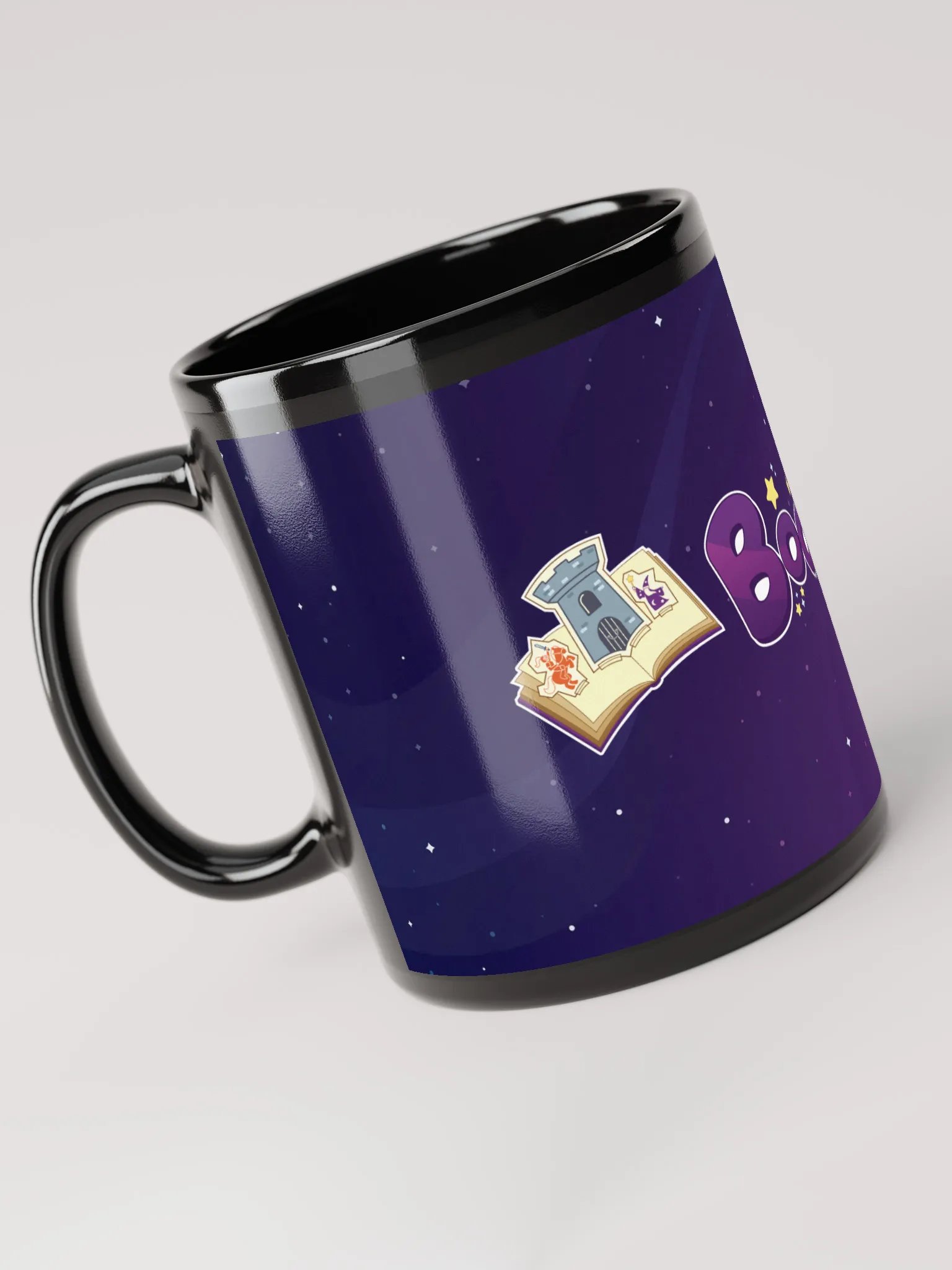 Booktower Logo Black Mug product image (1)