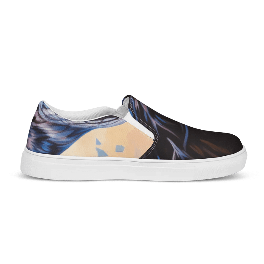 Men's Slip-On Canvas Shoes with Lovely Bird Design 🕊️ product image (10)