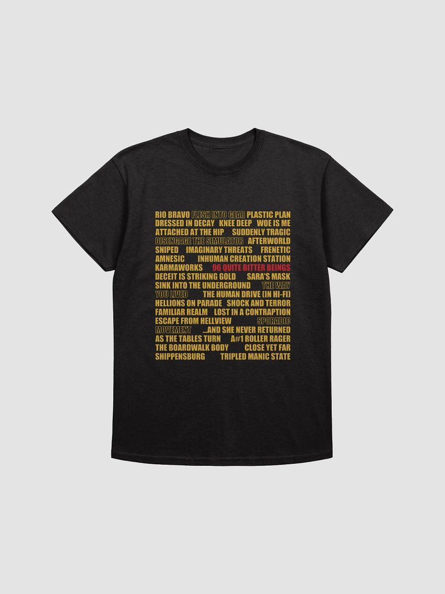 T-shirt - CKY Song Titles [TabCore members only] product image (2)